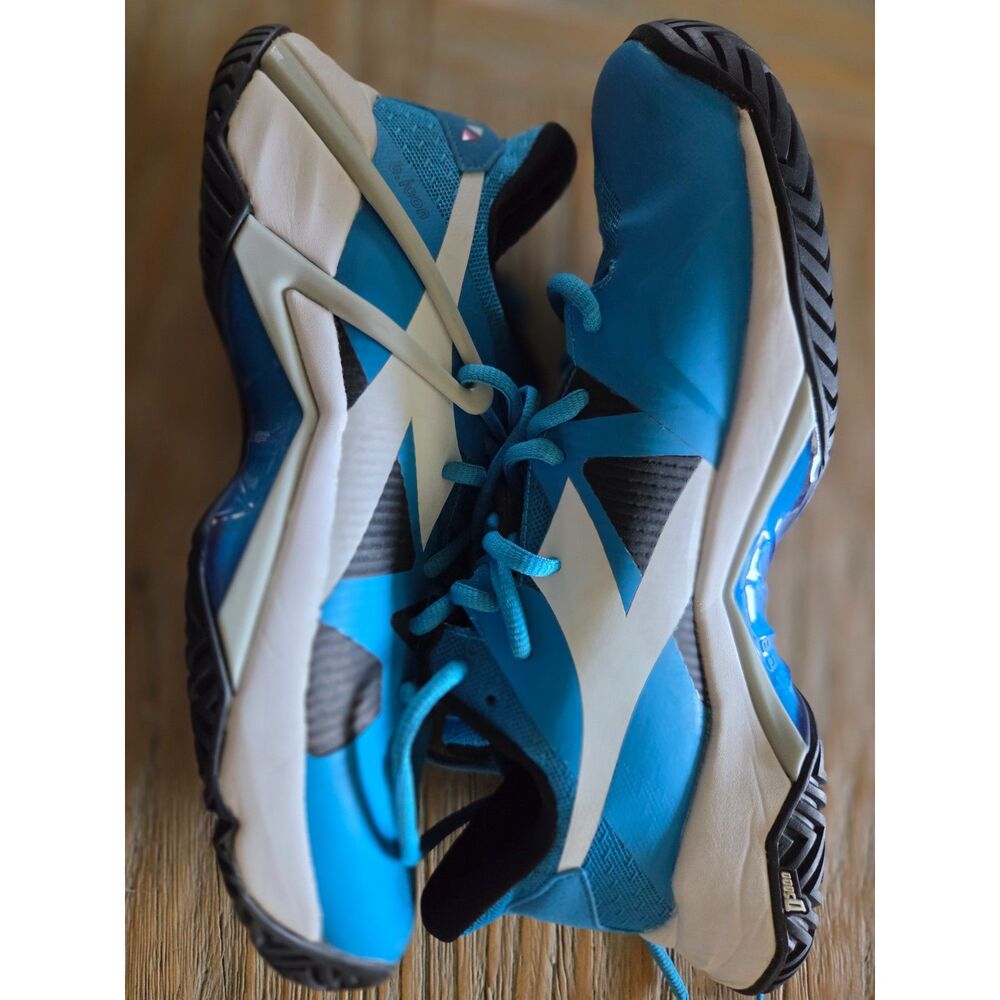 Diadora B.Icon AG "Blue Jewel" men's tennis shoes, C9806, size 9.5
